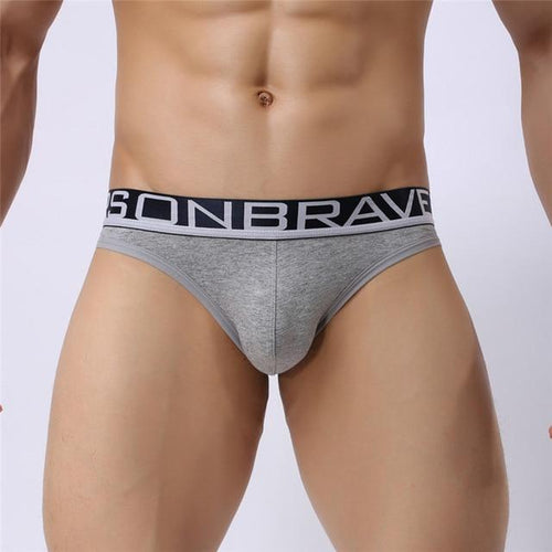 Cotton Fabric Hollow Design Briefs Men's Underwear Fashion NetClub