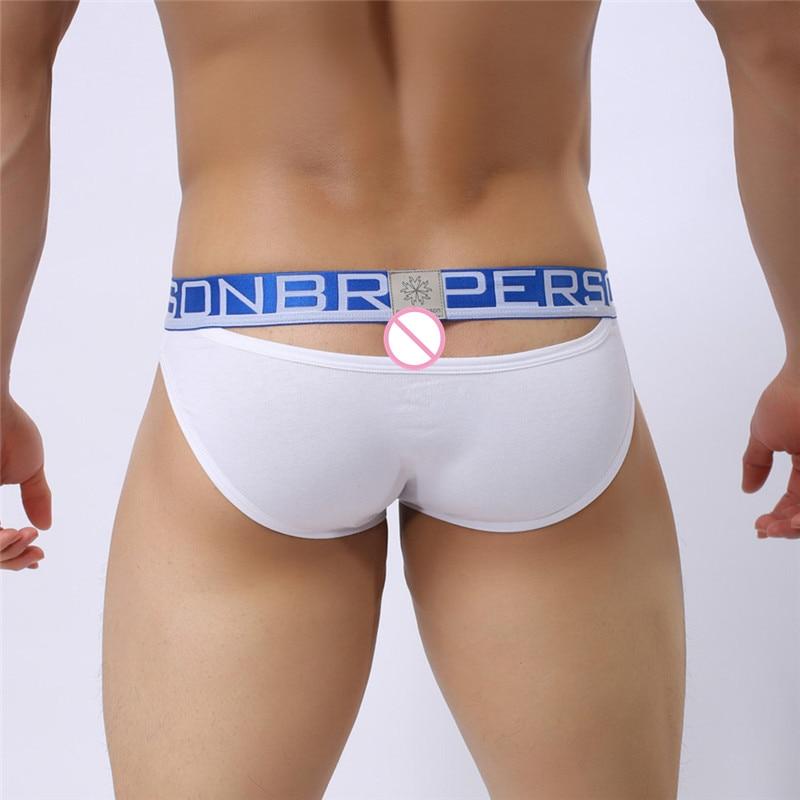 Cotton Fabric Hollow Design Briefs Men's Underwear Fashion NetClub