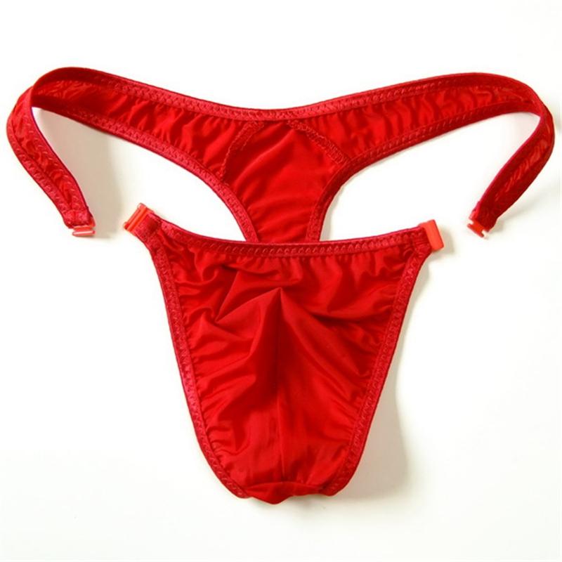 Men's Underwear - Men Bikini-Thong Underwear