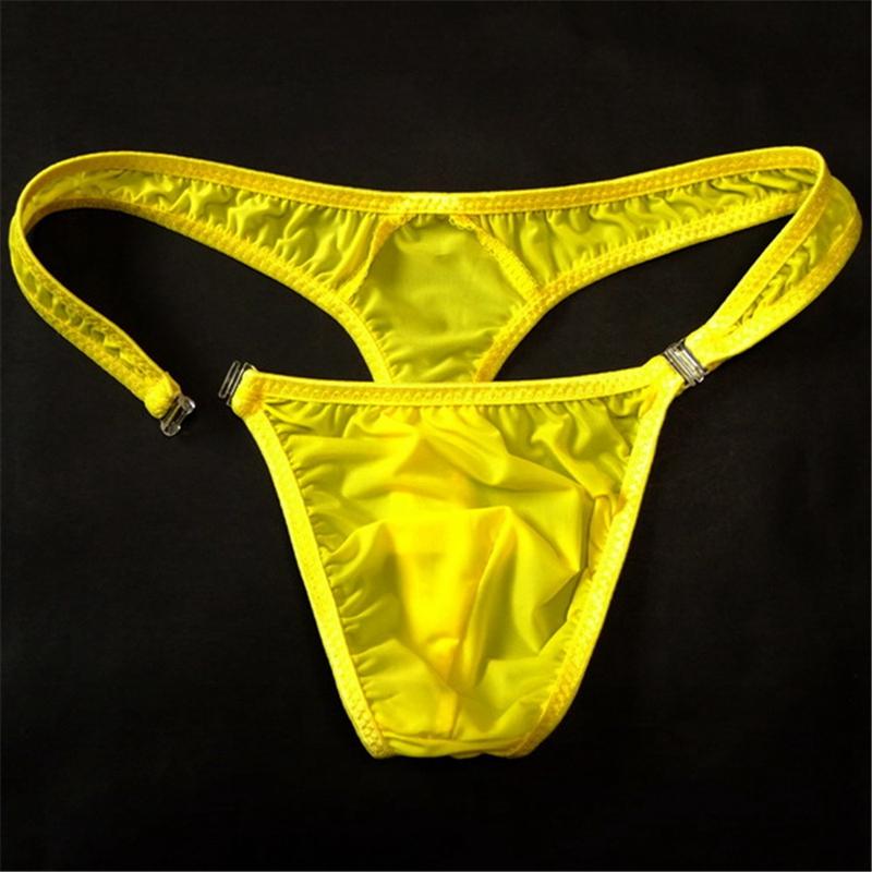 Men's Underwear - Men Bikini-Thong Underwear