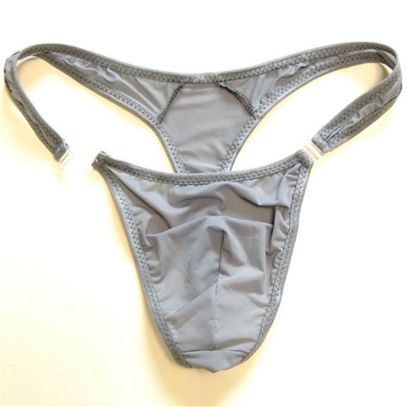 Men's Underwear - Men Bikini-Thong Underwear