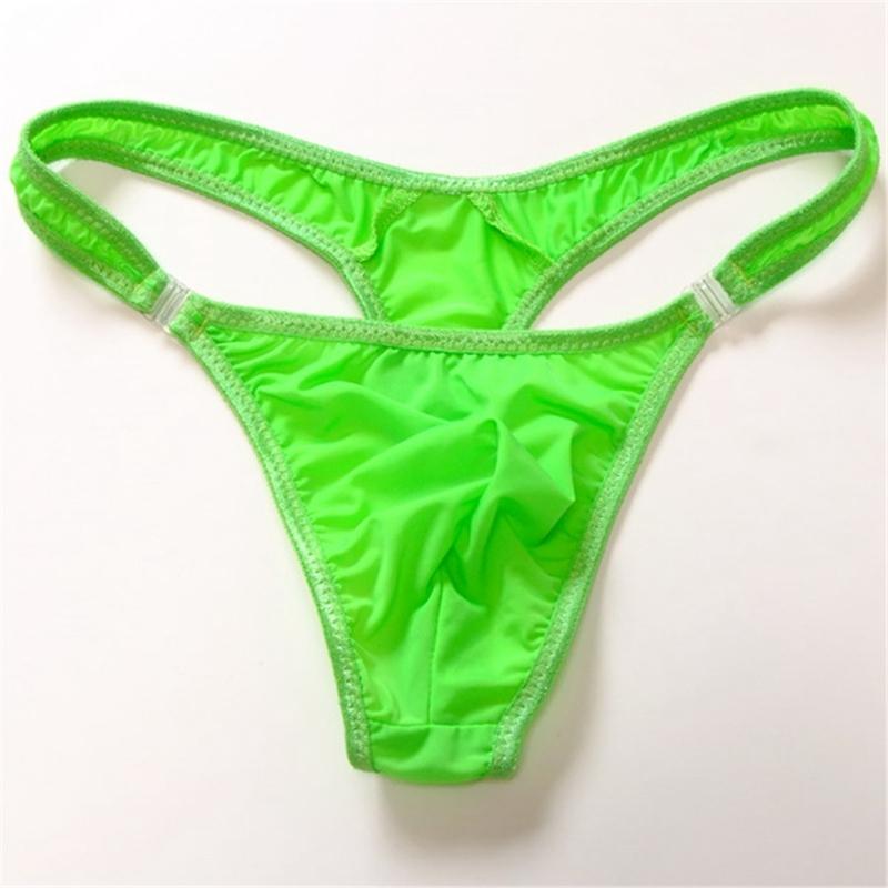 Men's Underwear - Men Bikini-Thong Underwear