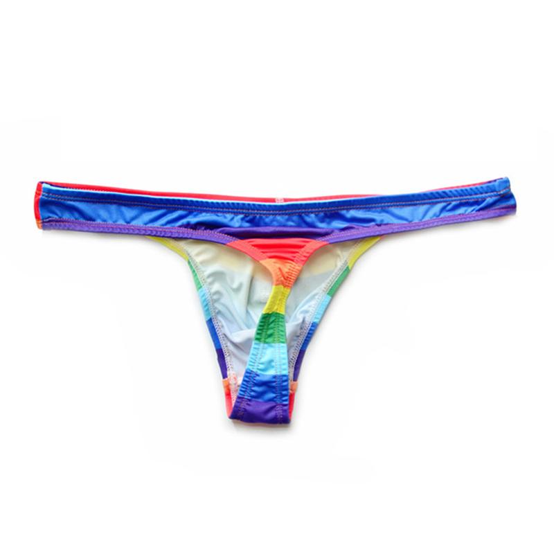 Men's Underwear - Rainbow Color Mini Brief
