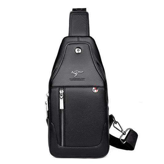 Messenger Cross-body Bag - Luxury Messenger Leather Bag