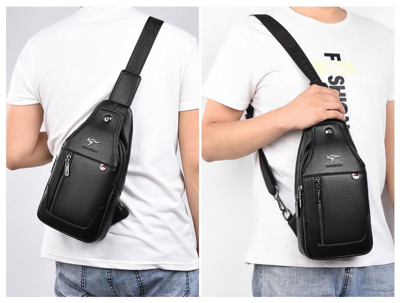 Luxury Messenger Leather Bag Messenger Cross-body Bag Fashion NetClub